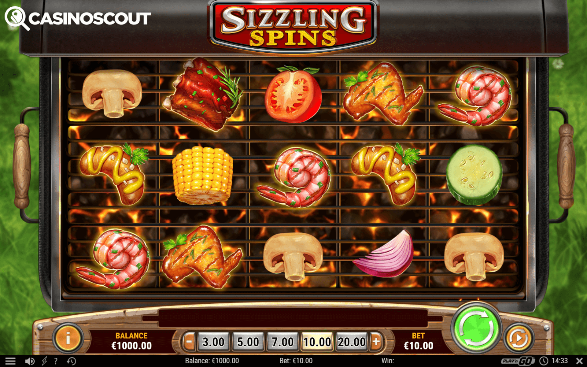 Sizzling Spins Review