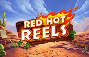 Red Hot Reels logo achtergrond