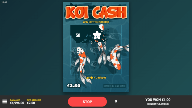 Koi Cash spelen