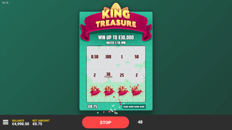 King Treasure Bonus