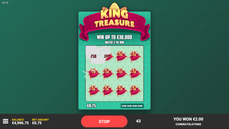 King Treasure spelen