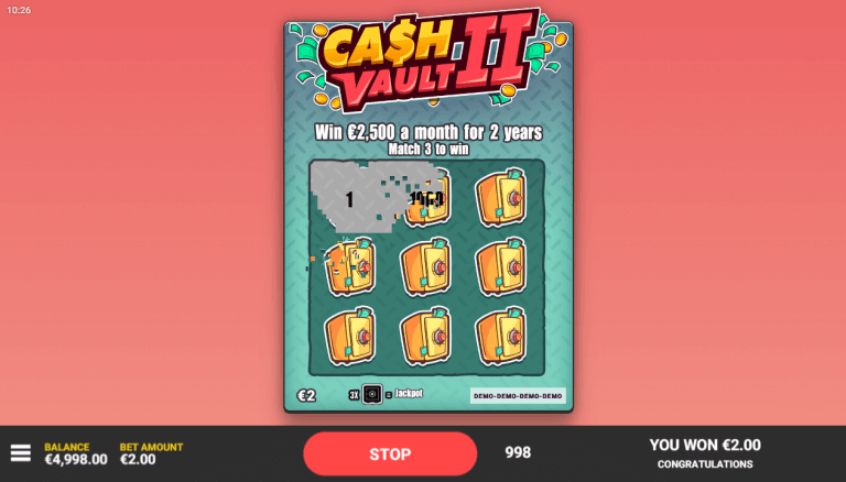 Cash Vault II Online