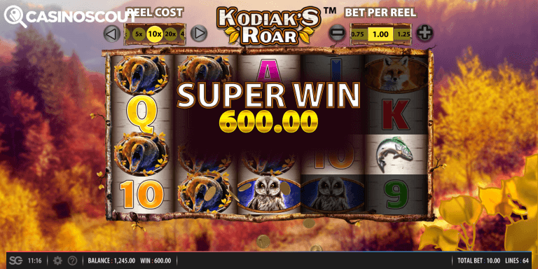 Kodiak’s Roar Bonus
