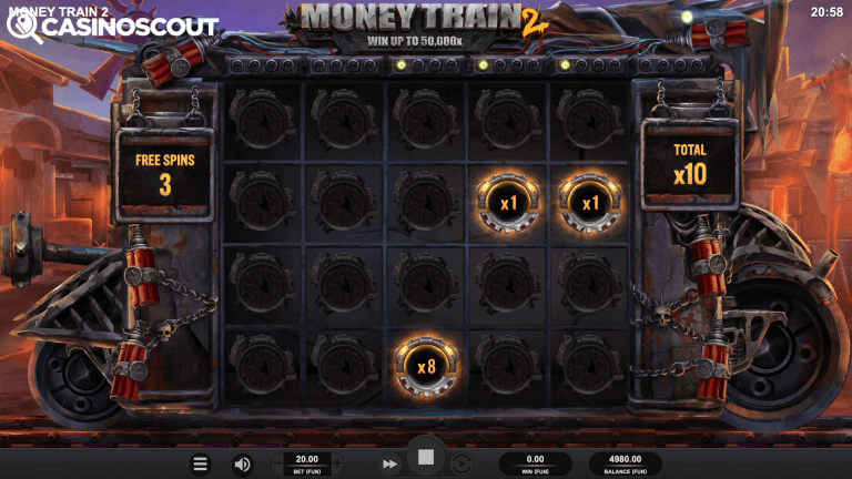 Money Train 2 Bonus