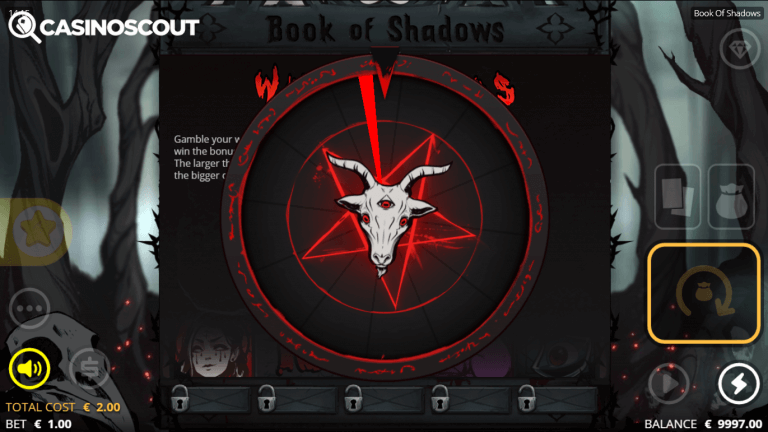 Book Of Shadows Bonus
