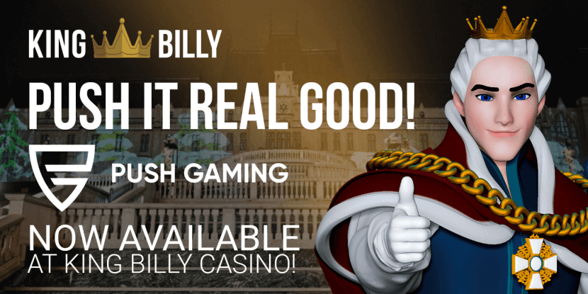 King Billy Casino voegt Push Gaming spellen toe