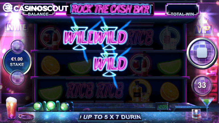 Rock The Cash Bar Gratis Spins