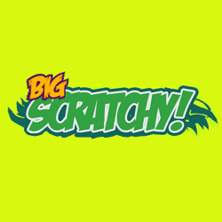 Scratchy Big logo achtergrond