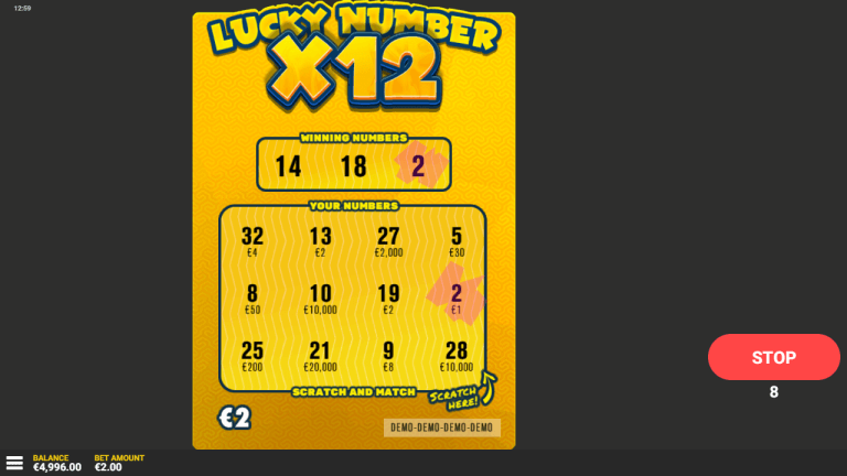 Lucky Number x16 Online