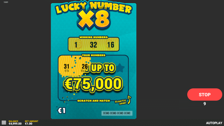 Lucky Number x8 Review