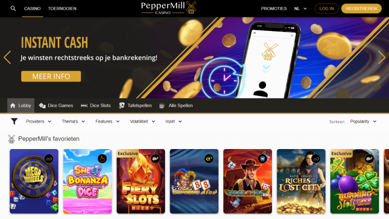Casino PepperMill Screenshot 1