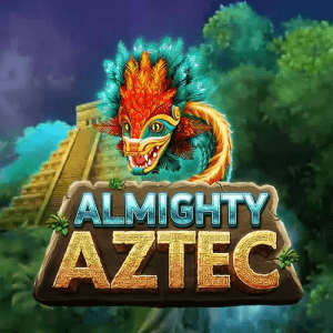 Almighty Aztec logo achtergrond