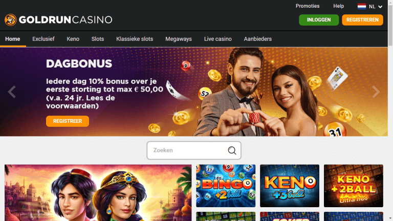 Goldrun Casino Screenshot 1