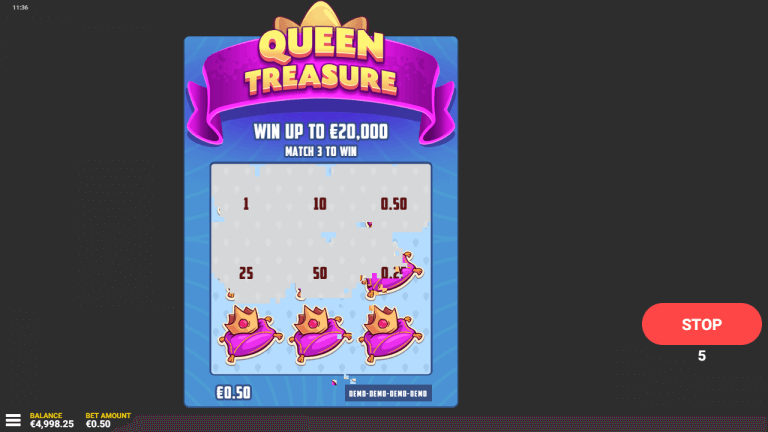 Queen Treasure spelen
