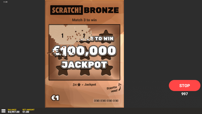 Scratch! Bronze spelen