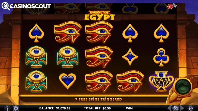 Towering Pays Egypt Gratis Spins