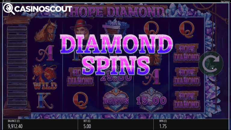 Hope Diamond Gratis Spins