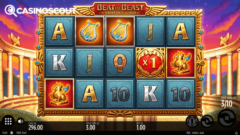 Beat The Beast: Griffin’s Gold Gratis Spins