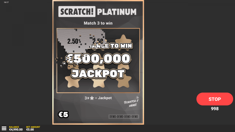 Scratch! Platinum Bonus