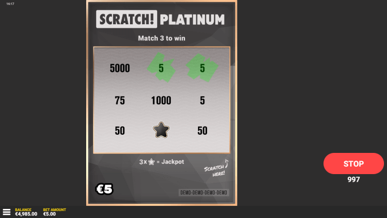 Scratch! Platinum Online