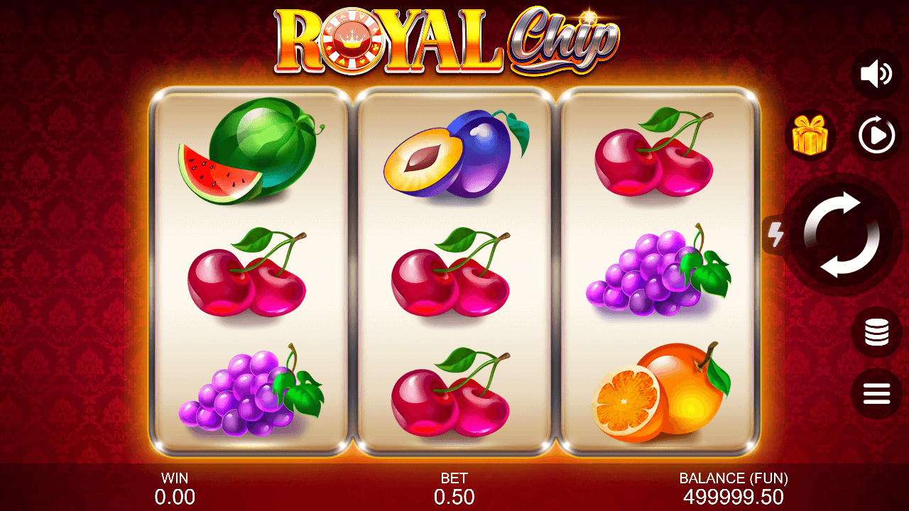 Royal Chips screen