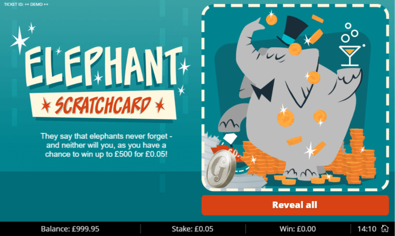 Elephant Scratch Bonus