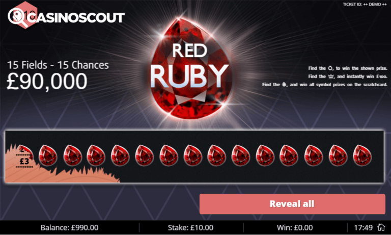 Red Ruby Bonus