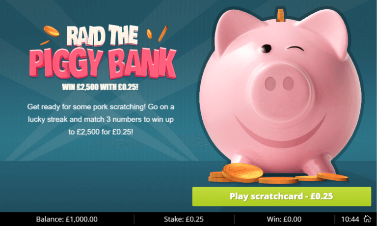 Raid the Piggy Bank Review