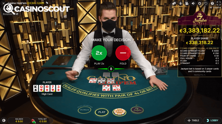 Casino Hold’em Bonus