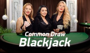 Common Draw Blackjack logo achtergrond