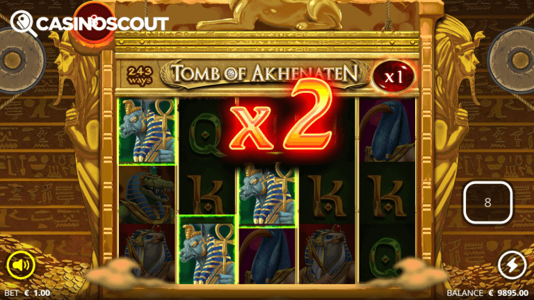 Tomb of Akhenaten Gratis Spins