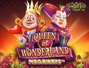 Queen Of Wonderland Megaways side logo review