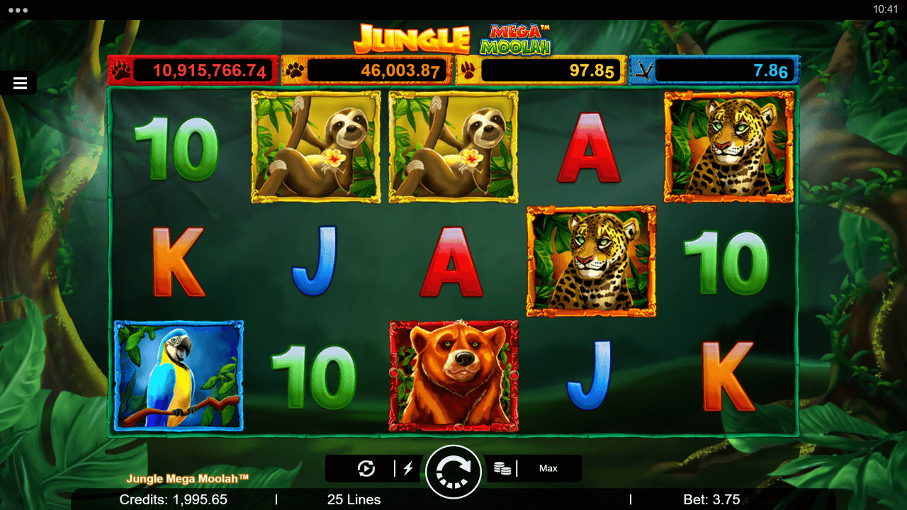 Jungle Mega Moolah Review