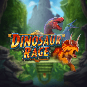 Dinosaur Rage logo achtergrond