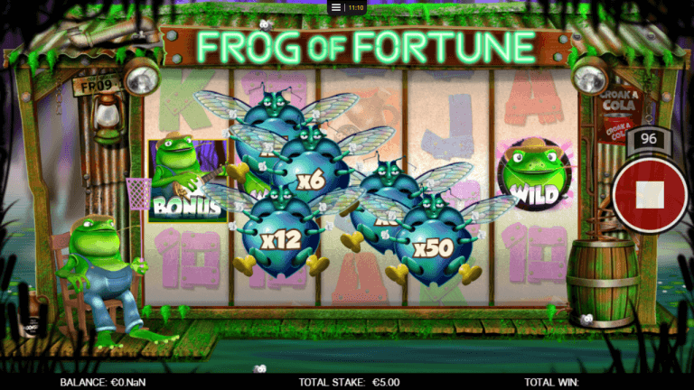 Frog of Fortune Gratis Spins