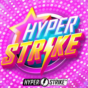 Hyper Strike logo achtergrond