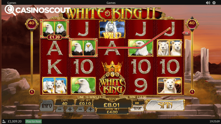 White King II Gratis Spins