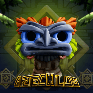 Aztec Wilds logo achtergrond