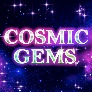 Cosmic Gems side logo review