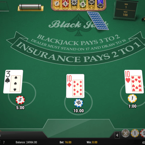 online blackjack dealer