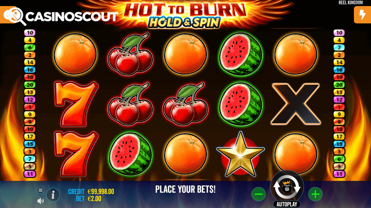 Hot To Burn Hold & Spin Review