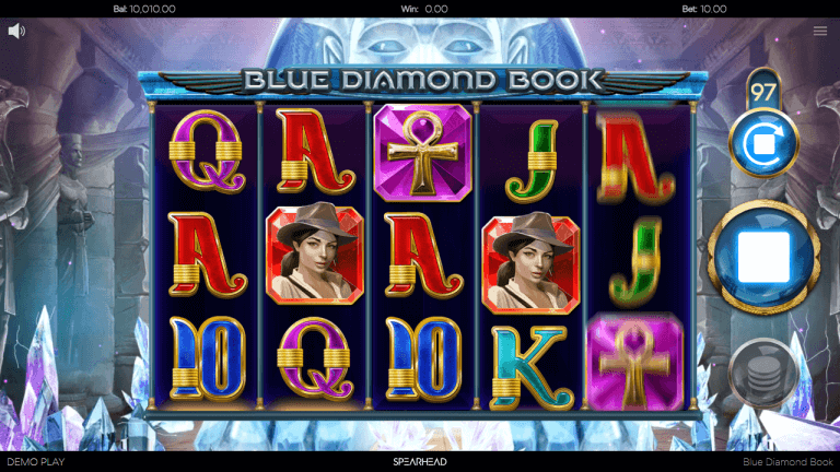 Blue Diamond Book Gratis Spins