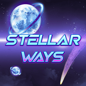 Stellar Ways slot review logo achtergrond