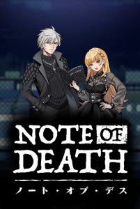 Note Of Death logo achtergrond