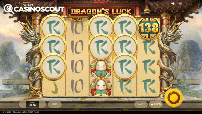 Dragon’s Luck Deluxe Gratis Spins
