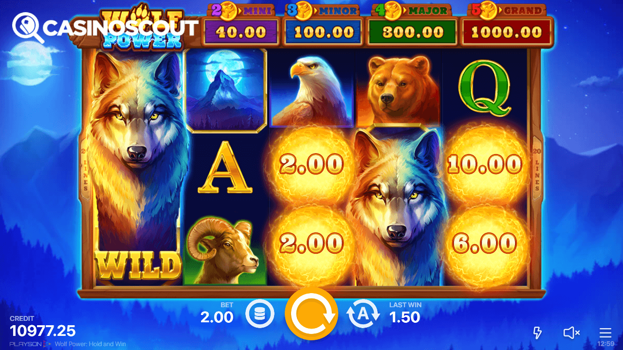 Wolf Power: Hold and Win Review