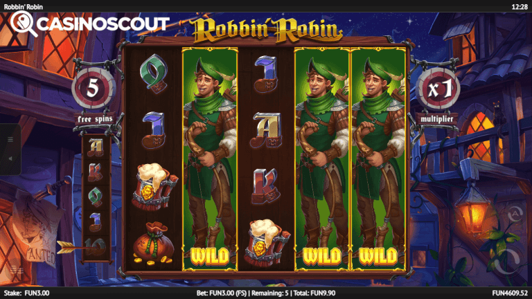 Robbin’ Robin Gratis Spins