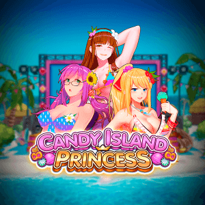 Candy Island Princess logo achtergrond