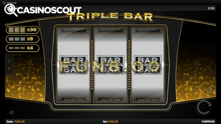 Triple Bar Bonus