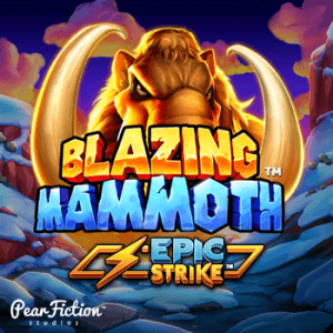 Blazing Mammoth logo achtergrond